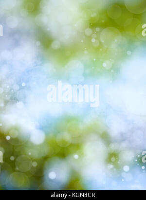 Primavera o estate natura astratta sfondo Foto Stock