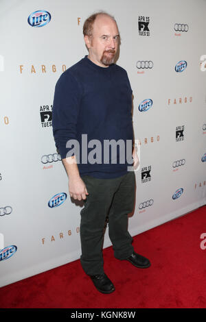 New York, Stati Uniti. 29th Mar 2012. Comedian Louis C.K. partecipa alla proiezione Iniziale di Fargo di FX Networks presso il SVA Theatre il 9 aprile 2014 a New York City. Credit: Erik Pendzich Credit: Erik Pendzich/Alamy Live News Foto Stock