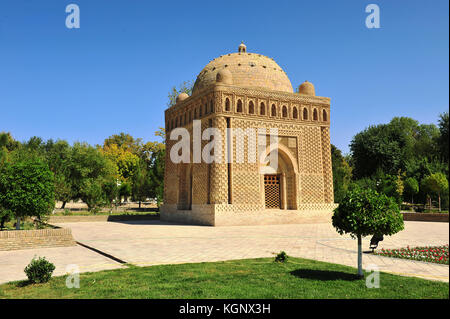 Bukhara, Uzbekistan: Ismail Samani mausoleo Foto Stock