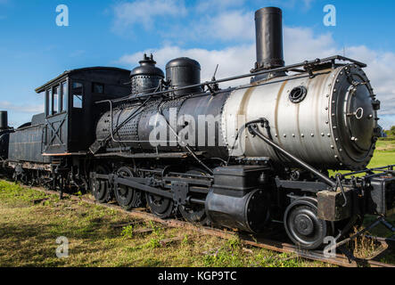 Il vecchio motore a vapore, Quincy Miniera di Rame, Keweenaw National Historic Park,Michigan STATI UNITI D'AMERICA da Bruce Montagne/Dembinsky Foto Assoc Foto Stock