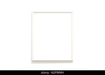 Cornice vuota su una parete Foto Stock