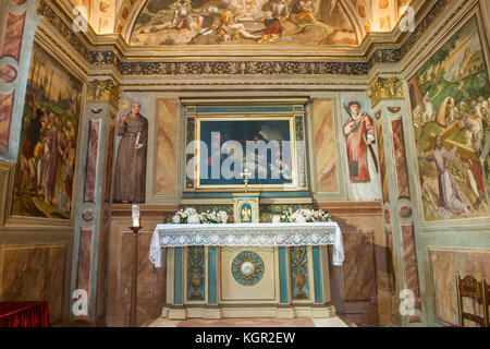 L'Italia, Lallio, san Bernardino chiesa Foto Stock