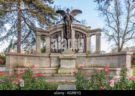 Il Titanic memorial in East Park, Southampton, Hampshire, Inghilterra, Regno Unito Foto Stock