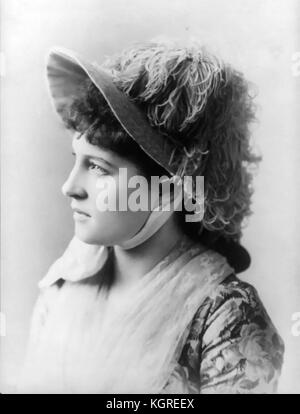 LILLIE LANGTRY (1853-1929) socialite anglo-americana e attrice Foto Stock