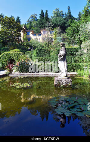 Alpes-Maritimes (06), Mentone. Le jardin la Madone // Francia, Alpes-Maritimes (06), Menton. Il giardino la Madone Foto Stock