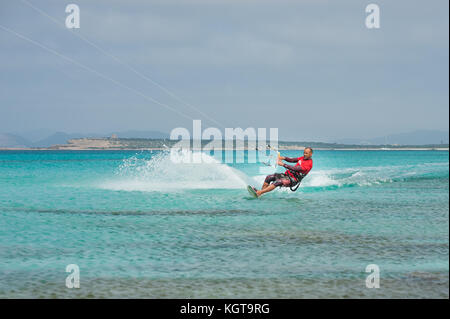 kite surf Foto Stock