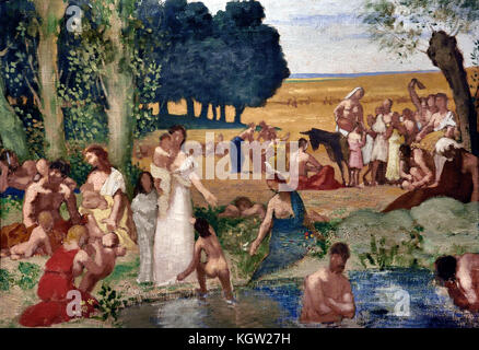 Estate 1873 Puvis de Chavannes, 1824 -1898, Francia ,Francese Foto Stock