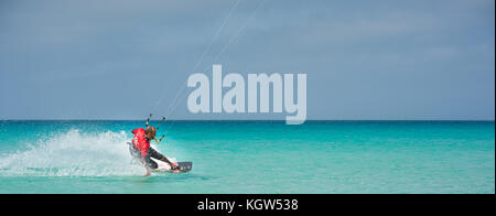 kite surf Foto Stock