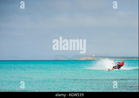 kite surf Foto Stock