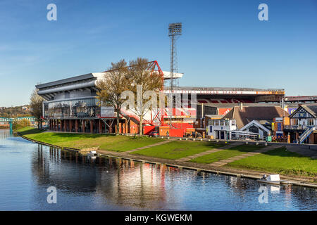 Il Nottingham Forest football club Foto Stock