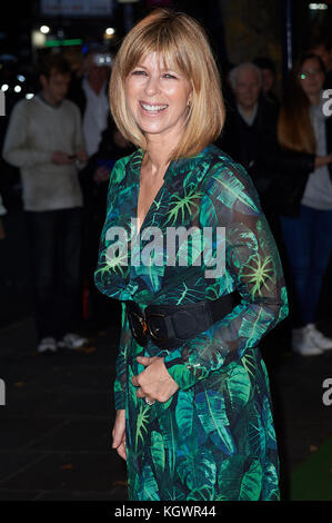 Le celebrità arrivano sul Red carpet per la serata stampa di "Young Frankenstein" di Mel Brooks con: Kate Garraway dove: Londra, Regno Unito quando: 10 ottobre 2017 Credit: WENN Foto Stock