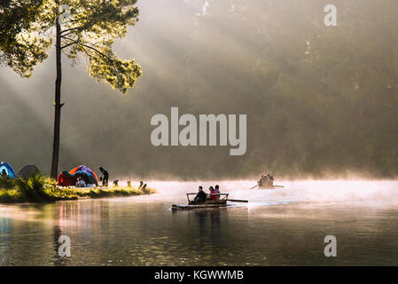 Pang ung lago , meahongson , della Thailandia Foto Stock