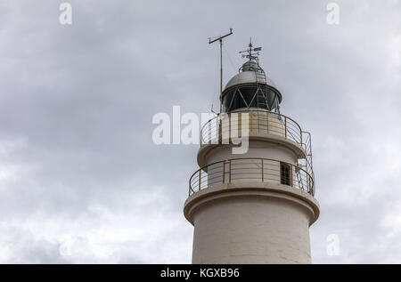 Capdepera faro sull isola di Maiorca (isole Baleari, Spagna) Foto Stock