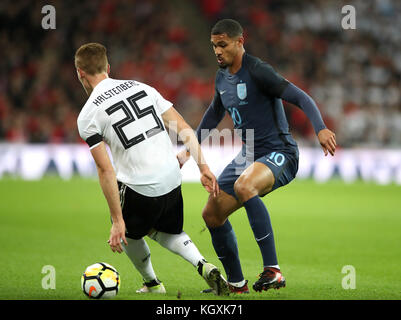 Inglese Ruben Loftus-cheek (centro) durante la partita internazionale amichevole al Wembley Stadium, Londra. PREMERE ASSOCIAZIONE foto. Data immagine: Venerdì 10 novembre 2017. Vedi PA storia CALCIO Inghilterra. Il credito fotografico dovrebbe essere: Nick Potts/PA Wire. Foto Stock