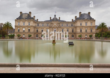 Sénat - Jardin du Luxembourg - Parigi Foto Stock