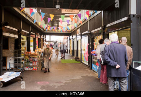 Watford Hertfordshire UK Ottobre 2017 - Il nuovo mercato di Watford Foto Stock