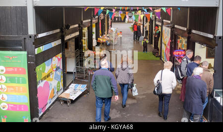 Watford Hertfordshire UK Ottobre 2017 - Il nuovo mercato di Watford Foto Stock