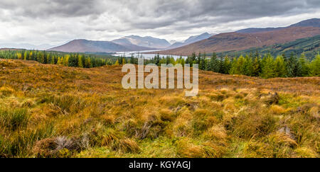 Panoramica vista impressione delle Highlands Foto Stock