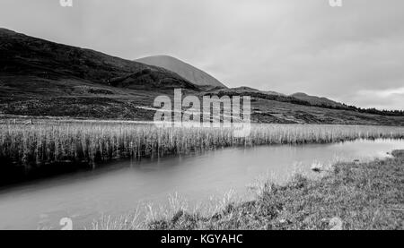 Impressione panoramica dell'isola di Skye in Scozia Foto Stock