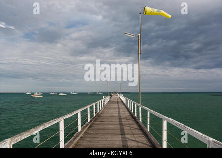 La foto è stata scattata a Beachport, in Sud Australia sud-est. Foto Stock