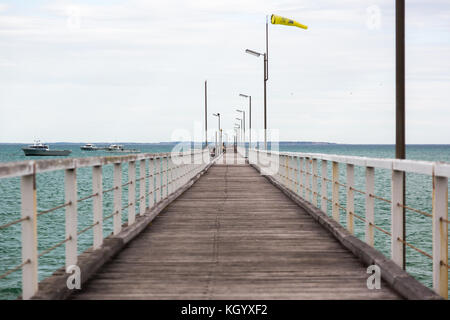La foto è stata scattata a Beachport, in Sud Australia sud-est. Foto Stock