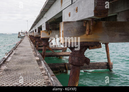 La foto è stata scattata a Beachport, in Sud Australia sud-est. Foto Stock