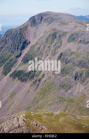 Grande timpano da Scafell Pike nel Parco Nazionale del Distretto dei Laghi Foto Stock