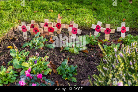 Giorno del Ricordo a East Budleigh Foto Stock