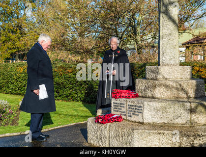 Giorno del Ricordo a East Budleigh Foto Stock