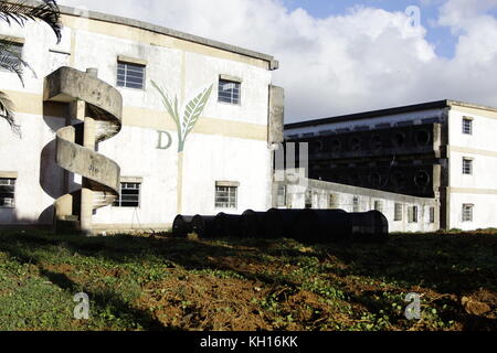 L'ancienne usine de thé de Dubreuil, la région de Doubreuil. Foto Stock