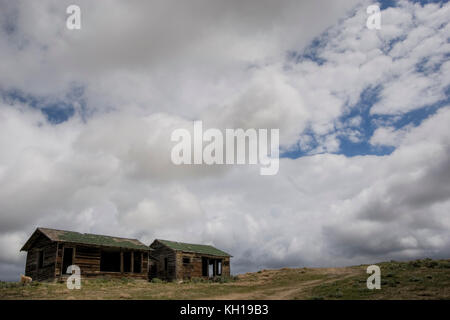 Ferris Ghost Town, Wy. A nord di Rawlins sulla Rt 287 circa 24 miglia a nord (circa 5 miglia a sud di Lamont svoltare a destra (est) sulla Carbon County Route 100, Foto Stock