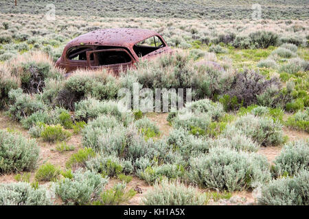 Ferris Ghost Town, Wy. A nord di Rawlins sulla Rt 287 circa 24 miglia a nord (circa 5 miglia a sud di Lamont svoltare a destra (est) sulla Carbon County Route 100, Foto Stock