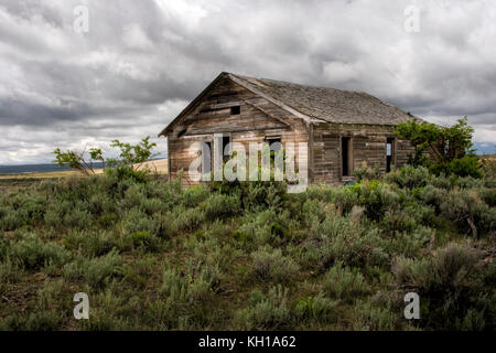 Ferris Ghost Town, Wy. A nord di Rawlins sulla Rt 287 circa 24 miglia a nord (circa 5 miglia a sud di Lamont svoltare a destra (est) sulla Carbon County Route 100, Foto Stock