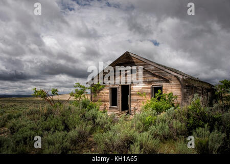 Ferris Ghost Town, Wy. A nord di Rawlins sulla Rt 287 circa 24 miglia a nord (circa 5 miglia a sud di Lamont svoltare a destra (est) sulla Carbon County Route 100, Foto Stock