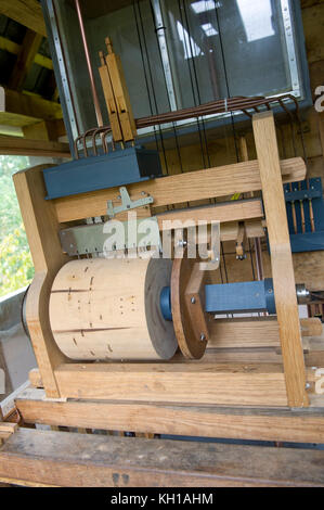 Westonbury Mill, Pembridge, Herefordshire con proprietari Sally e Richard PIM. Foto Stock