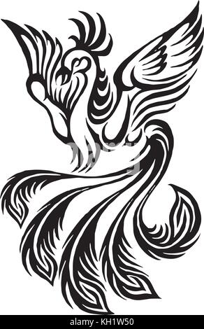 Il logo di Phoenix Illustrazione Vettoriale