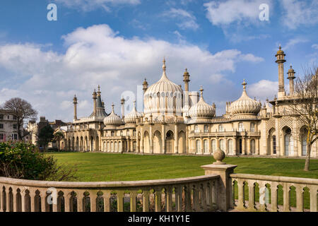 Il Royal Pavilion, Brighton, Sussex, Inghilterra, Regno Unito. Foto Stock