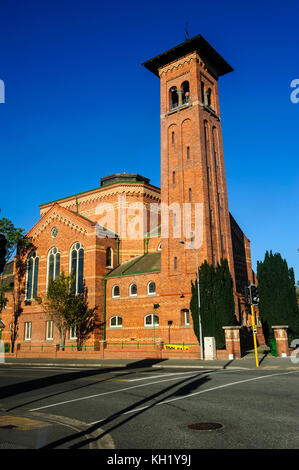 La prima chiesa presbiteriana, Invercargill, Isola del Sud, Nuova Zelanda Foto Stock