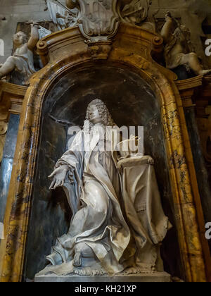 Siena, Italia, 21 settembre 2016: interno del Duomo di Siena in Italia. Cattedrale di Siena è dedicata all Assunzione di Maria Foto Stock