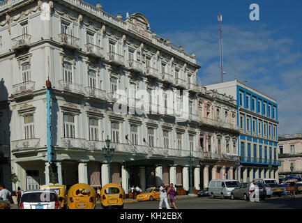 L'hotel Inglaterra, Havana, Cuba Foto Stock