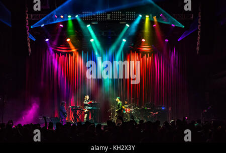 Las Vegas, Nevada, Stati Uniti. 12th novembre 2017. Copertura ***HOUSE*** Matisyahu si esibisce al Brooklyn Bowl di Las vegas, NV, il 12 novembre 2017. Credit: Erik Kabik Photography/Media Punch/Alamy Live News Foto Stock