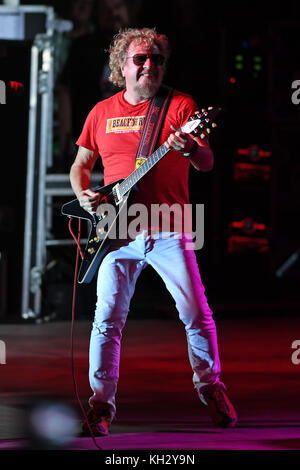 Pompano Beach FL, Stati Uniti. 12th novembre 2017. Il Circolo si esibisce al Pompano Beach Amphitheater il 12 novembre 2017 a Pompano Beach, Florida. Credito: Mpi04/Media Punch/Alamy Live News Foto Stock