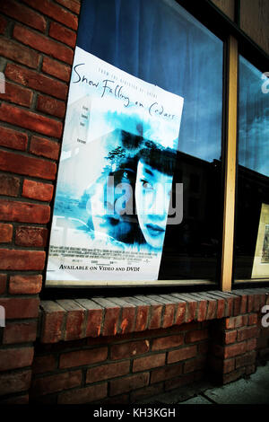 Greenwood è una città mineraria nel sud della British Columbia nella Okanagan Valley Canada noto per il suo retro-art deco e western edifici e facciate di edifici Foto Stock