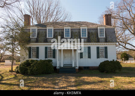 Campo di Battaglia di Yorktown Virginia Foto Stock