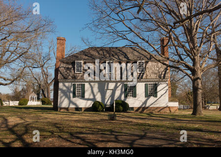 Campo di Battaglia di Yorktown Virginia Foto Stock