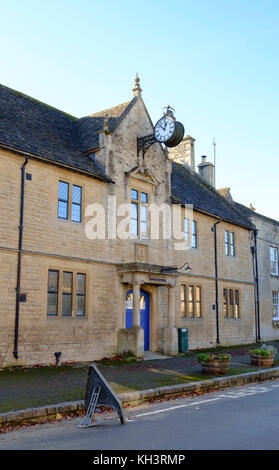 Northleach, un classico villaggio Costwold nel Gloucestershire England Regno Unito Foto Stock