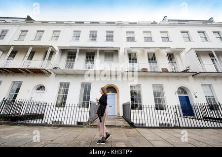 Royal York mezzaluna in bristol, Regno Unito Foto Stock