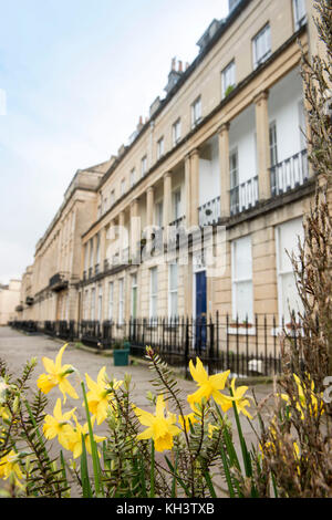 Vyvyan terrazza in Clifton, Bristol REGNO UNITO Foto Stock