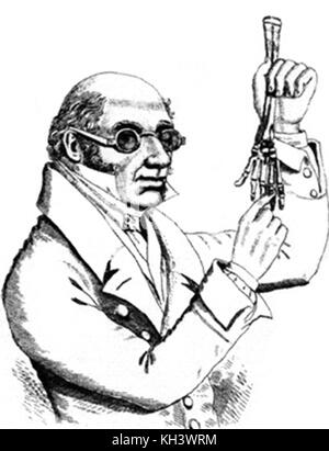 Robert Knox, Dr Robert Knox, anatomista scozzese, zoologo, etnologo e dottore, principalmente ricordato per il suo coinvolgimento nel Burke e Hare omicidi. Foto Stock