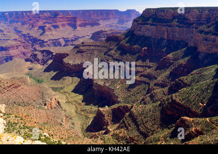 Vista sul Grand Canyon South Rim Arizona Foto Stock